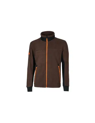 Authentique Veste polaire de travail BARK choccolate EX277CH – Upower