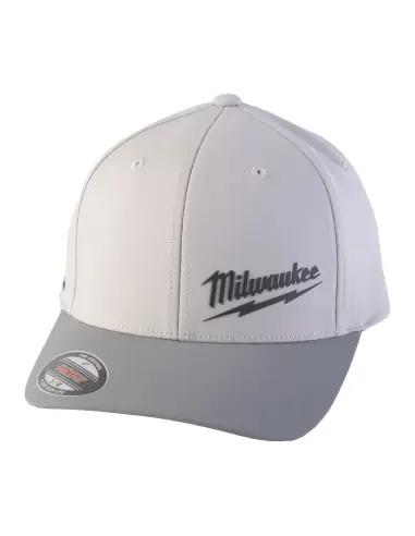 Casquette de Baseball Grise/Argent BCP GR Taille S/M 4932493101 - Milwaukee Dernière Chance
