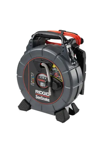 Expédition Rapide Dévidoir d’inspection SeeSnake® NANOreel avec caméra portative micro CA-350 77583 - Ridgid