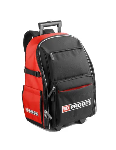 Sac à dos à roulettes avec poignée télescopique BS.RBPB - Facom Livraison Express