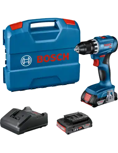 Perceuse-visseuse 18V 2Ah GSR 18V-45 L-Case 06019K3202 - Bosch Bon Plan