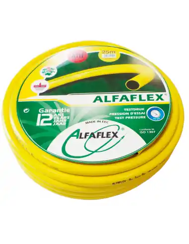 Tuyau d‘arrosage ATH anti-torsion diamètre 15 mm (25 mètres) AF15025 – Alfaflex Produit De Marque