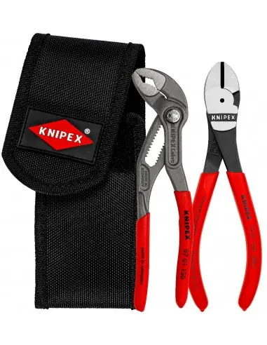 Petit Prix Jeu de 2 mini-pinces en pochette de ceinture à outils 00 20 72 V02 – Knipex
