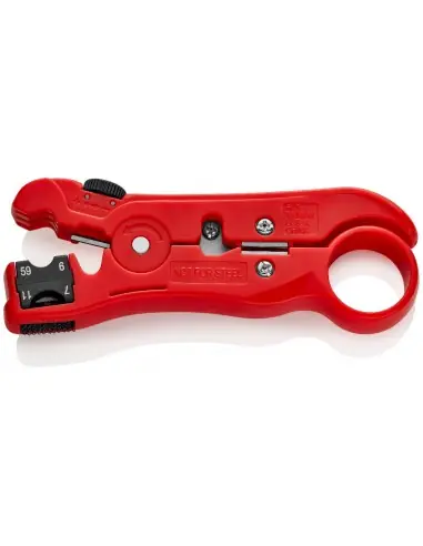 Meilleur Prix Outil de dénudage pour câbles coaxiaux et de données 16 60 06 SB – Knipex