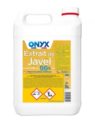 Prix Promo Extrait de Javel 9,6% (5 litres) E22050504 – Onyx
