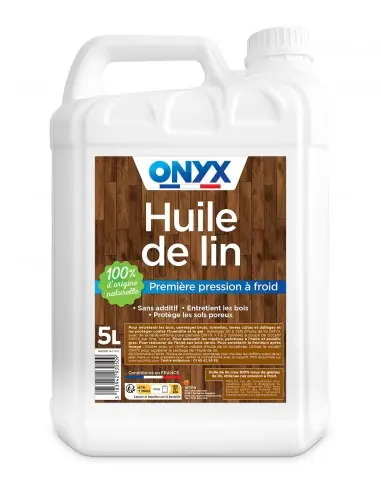 Huile de Lin (5 litres) C14050504 – Onyx Commande En Gros