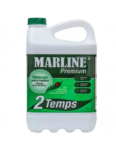 Mélange Alkylate pour moteurs 2 Temps MARLINE Premium (5 litres) PREM2T858 – Marline Commander Vite
