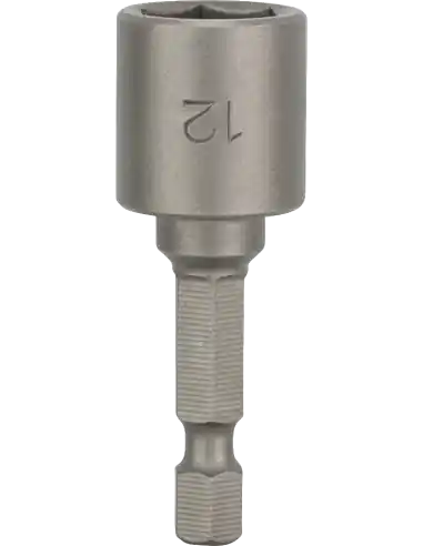 Vente Directe Douille magnétique 12 mm 1/4" emmanchement hexagonal 2608550090 - Bosch