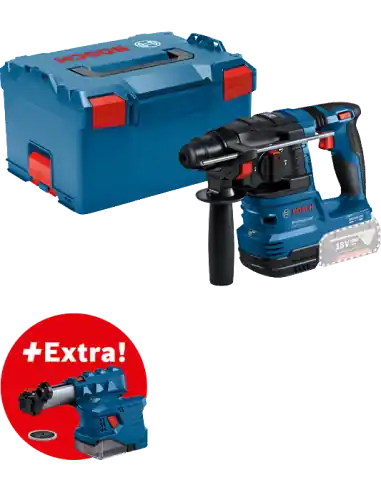Perforateur sans-fil SDS+ 18V 18V-22 L-BOXX + GDE 18V-12 (machine seule) 0611921004 - Bosch Affaire À Saisir