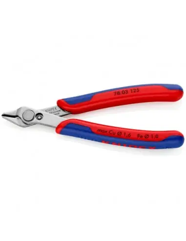 Nouvel Arrivage Pince coupante Super Knips 125 mm avec ressort Bi-matière 78 03 125 - Knipex