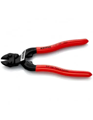 Pince coupe-boulon compact CoBolt 160 mm Gainage PVC 71 01 160 – Knipex Prix Bas