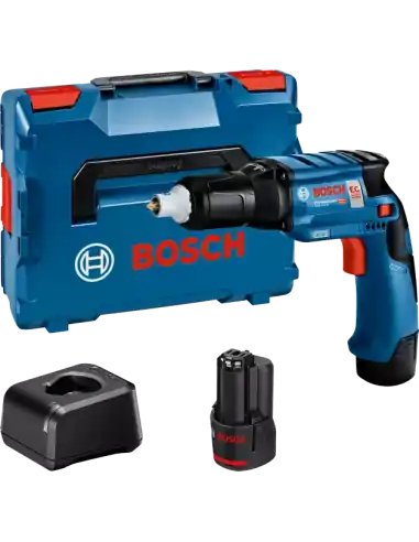 Visseuse plaquiste GTB 12V-115 L-BOXX + 2 batteries 2Ah 06019E4007 – Bosch Pas Cher