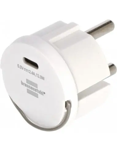 Offre Spéciale Chargeur USB Type C 12W avec anneau de retrait 1508110010 - Brennenstuhl