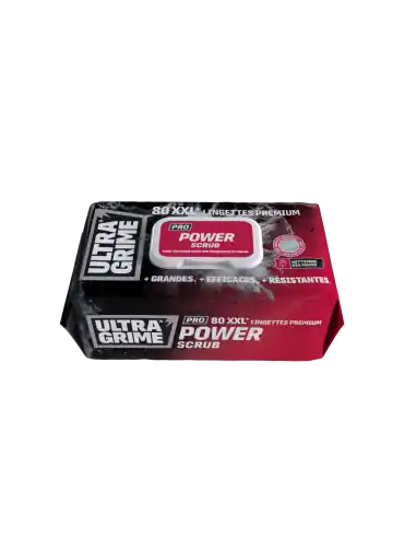 Lingettes POWER SCRUB XXL ULTRAGRIME PRO (paquet de 80) FR5920 - Nuvik Soldes