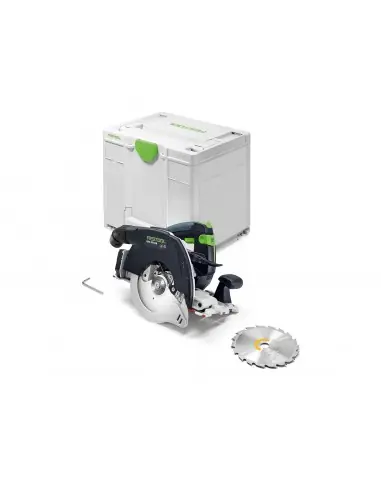 Meilleur Prix Scie circulaire à capot basculant sans fil HKC 55 KEB-Basic 578302 - Festool