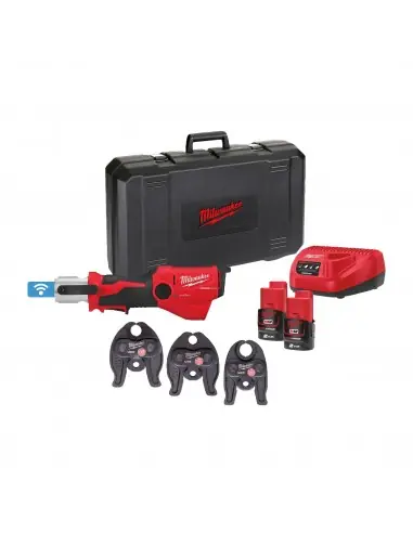 Solde Sertisseuse Hydraulique compacte 12V 2Ah M12 ONEHPT-202C U-Set ONE-KEY 4933481037 - Milwaukee