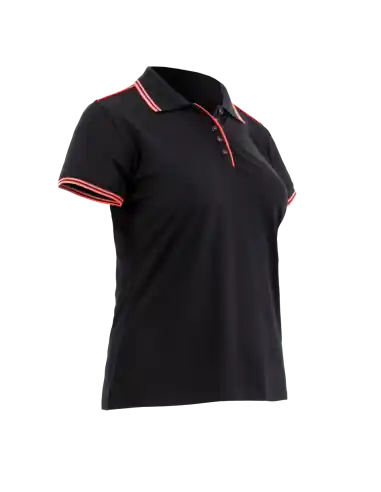 Polo sans manches femme maille piquée 9257 THELMA Offre Spéciale