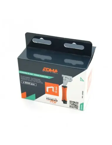 Offre Du Jour Agrafes pour marteau agrafeur PUNCHER 10 mm (5000 pièces) 031955 – EDMA