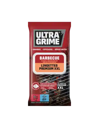 Lingettes Life Barbecue XXL (paquet de 30) FR5450 – UltraGrime Pro Soldes