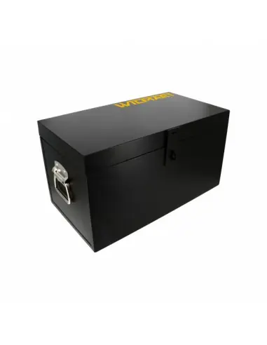 Soldes Coffre de chantier métallique avec plateau amovible 550x300x300 544822 - Wilmart