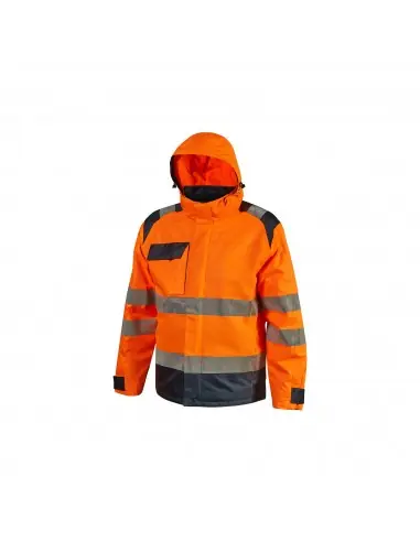 Authentique Parka haute visibilité Orange fluo NORDLUX WHL382OF – Upower