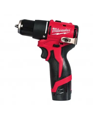 Perceuse à percussion compacte 13 mm 12V 2Ah M12 BLPDRC-202C 4933500422 - Milwaukee Livraison Express
