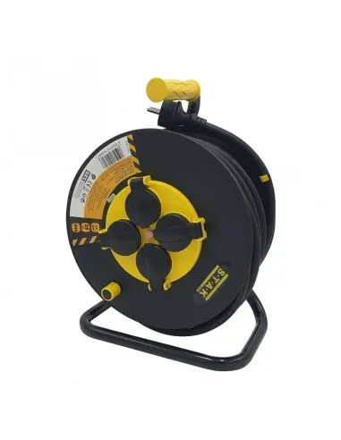 Enrouleur électrique 4 prises 40M H07RNF 3G2,5 IP44 REELART-FR-40 - Velamp Offre Spéciale