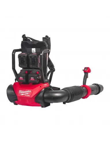 Souffleur dorsal à double batterie FUEL 18V 12Ah M18 F2BPB-124 4933499231 - Milwaukee Paiement Sécurisé