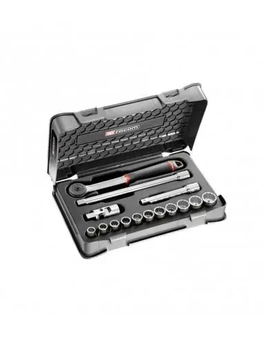 Certifié Coffret douilles 1/2" 12 pans en pouces - 15 pièces - S.161-1P12U - S.161-1P12U - Facom