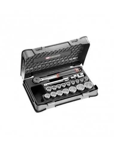Prix Cassé Coffret douilles 1/2" 12 pans métriques - 19 pièces - S.161-2P12 - S.161-2P12 - Facom