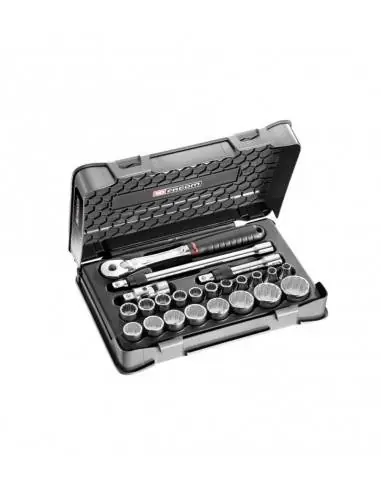 Coffret douilles 1/2" 12 pans métriques - 23 pièces - SL.171-3P12 - SL.171-3P12 - Facom Offre Du Jour