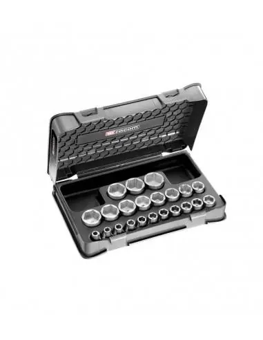 Commander Maintenant Coffret douilles 1/2" 6 pans métriques - 22 piéces - S.401B - S.401B - Facom