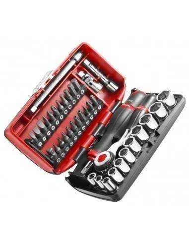 Haute Qualité Coffret douilles 1/4" 6 pans métriques - R.360NANO - R.360NANO - Facom