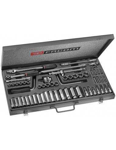 Coffret embouts - douilles 3/8" - J.451EP - J.451EP - Facom Marque