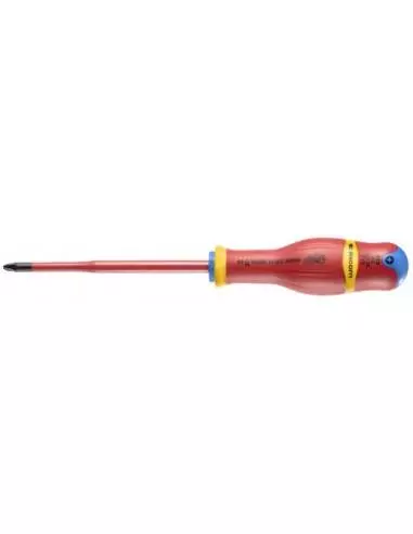 AD.TVE - Tournevis PROTWIST® isolés 1000 Volts pour vis cruciformes Pozidriv® - AD1X100TVE - Facom Nouvelle Collection