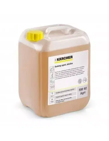 Agent de trempage alcalin RM 92 AGRI 10 litres - 62956560 - Karcher Prix Bas