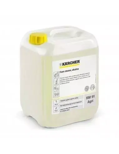 Mousse de nettoyage alcaline RM 91 AGRI 10 litres – 62956540 – Karcher Solde