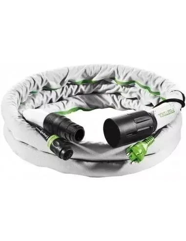 Prix Réduit Tuyau d‘aspiration plug it Ø 27/22 antistatique lisse D 27/22x3,5m-AS-GQ/CT - Festool