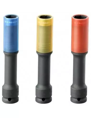 Coffret de douilles longues à choc renforcées 1/2" - NSI.3EL - Facom Pas Cher