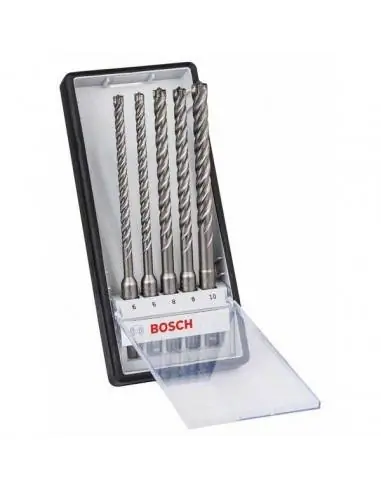 Populaire Coffret 5 forets Robust line SDS-Plus-7X - 2608576200 - Bosch