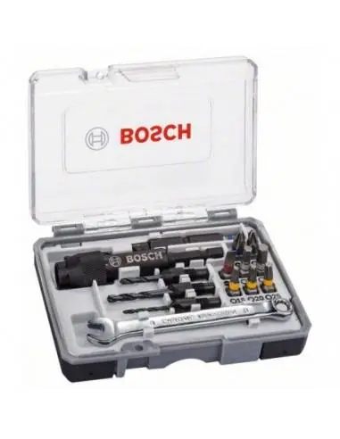 Coffret de 20 pièces Drill&Drive 3 en 1 pré-perçage fraisage et vissage - 2607002786 - Bosch Promotion Saisonnière