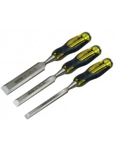 Ciseau à bois coffret 3 pièces Fatmax - 2-16-270 - Stanley Achat Immédiat