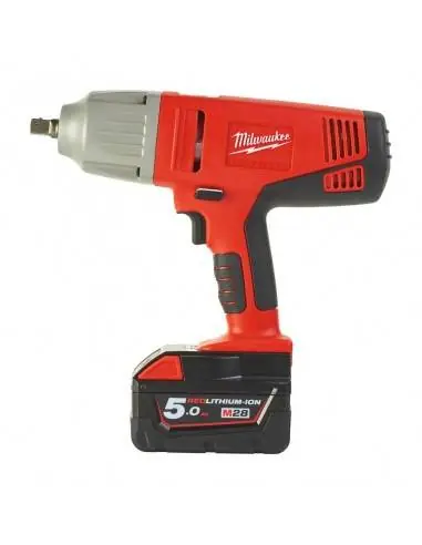 Prix Promo Boulonneuse à chocs sans fil 28V Li-Ion set HD28 IW-502X - (2x 5,0Ah) 440Nm 1/2" - 4933448545 - Milwaukee