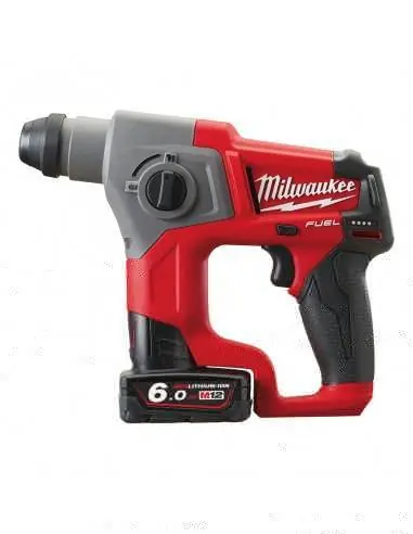 Nouvel Arrivage Marteau perforateur SDS-plus sans fil 12V Li-Ion set M12 CH-602X - (2x 6.0Ah) 1,1J 4933451510 - Milwaukee