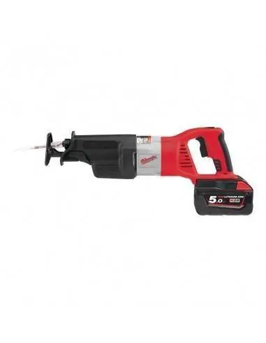 Authentique Scie sabre sans fil 28V Li-Ion set HD28 SX-502C - (2x 5,0Ah) 4933448537 - Milwaukee