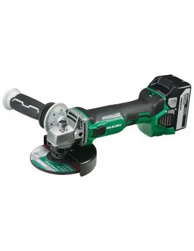 Meuleuse sans fil Ø 125 mm 18V 5.0 Ah – G18DBBLWQZ – Hikoki Hitachi Meilleure Vente