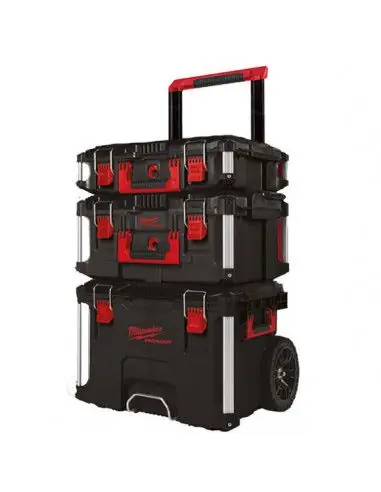 Meilleure Vente Ensemble Packout 3 pièces Trolley + coffret large + coffret - 4932464244 - Milwaukee
