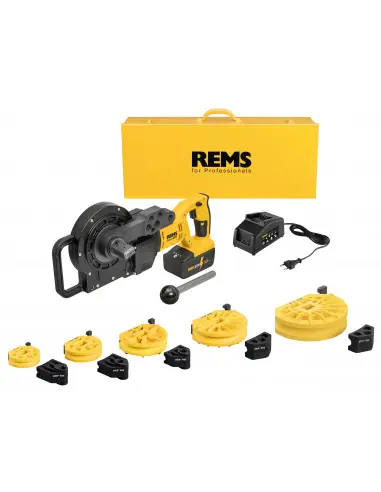 Réduction Cintreuse sur batterie Akku-Curvo 22V Li-Ion Set 3/8" 1/2" 5/8" 3/4" 7/8" - 580066R220 - REMS