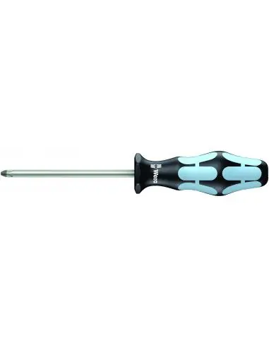 Tournevis pozidriv inox 3355 PZ 2x100 mm - 05032032001 - Wera Prix Réduit