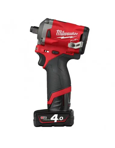 Expédition Rapide Boulonneuse à choc compacte FUEL 12V 4Ah + 2Ah Carré 1/2 339 Nm M12 FIWF12-422X - 4933464616 - Milwaukee